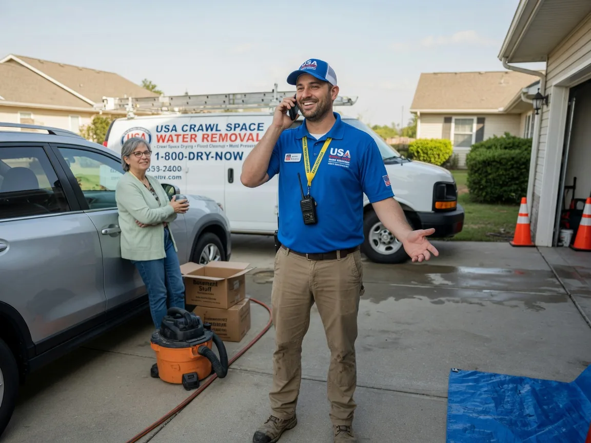 Crawl Space Water Removal Brookston, TX FAQs